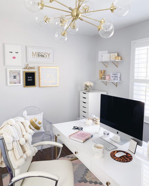 An attractive workspace can make you happier